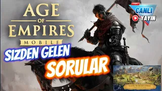 AGE OF EMPIRES MOBİL /SİZDEN GELEN SORULARI ÇEVAPLIYORUM