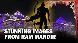 Ayodhya: Stunning pictures of Ram Mandir released ahead of Pran Pratishtha