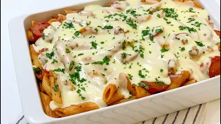 NO BAKE PASTA WITH WHITE SAUCE|FILIPINO STYLE|MAE'S KITCHEN