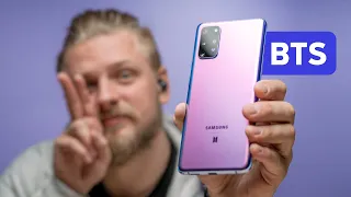 Самый красивый Galaxy S20+ BTS Edition — распаковка