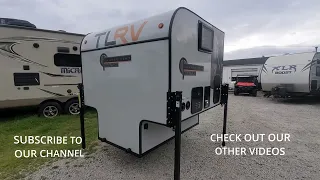 2023 TLRV CENT ALL NEW TRUCK CAMPER AND ONLY 940 POUNDS WILL FIT MIDSIZE AND FULL SIZE TRUCKS