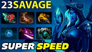 FROST QUIEEN - 23savage Drow Ranger 21/5/13 11k mmr average gameplay