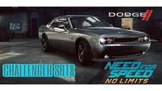 NFS No Limits - Dodge Challenger SRT8 Рёв Легенды(Баг на покраску).