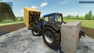Farming Simulator 22 -VALTRA HALMET-  (Logitech g29 + Logitech 3d extreme pro)