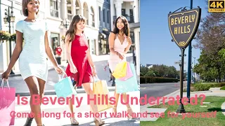 Beverly Hills walking tour | Glamour & wealth | Rodeo Drive | Luxury and Unique | 4K