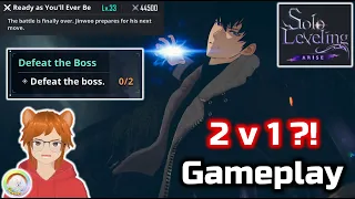 2v1 Bosses Chapter 8: Ready as You'll Ever Be - Gameplay & Analysis - Solo Leveling Arise