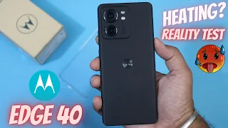 MOTO Edge 40 | Heating? | Lets Do Reality Test | Charging | CPU Throttling Test | Heat During BGMI