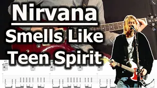 Nirvana - Smells Like Teen Spirit | Guitar Tabs Tutorial