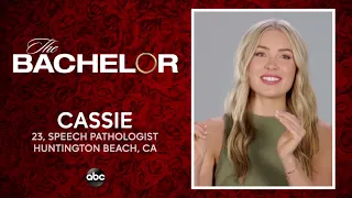 Meet Cassie - The Bachelor