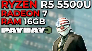 PAYDAY 3 | Ryzen 5 5500U Radeon 7 Graphics AMD | TRIGKEY 5500U Mini PC