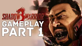 DOOM WITH KATANAS!? Shadow Warrior 3 Gameplay Part 1