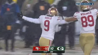 Robbie Gould is the hero, 49ers beating Aaron Rodgers, Packers