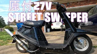 My VINTAGE Yamaha scooter gets LOW (how to lower 27v Jog and add gentsuki undercowl)