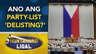 Ano ang grounds para alisin o i-delist ang isang party-list sa eleksyon?