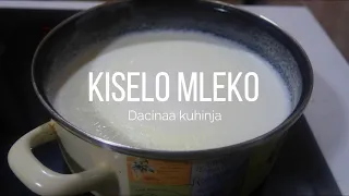 KISELO MLEKO brzo i lako -DACINAA KUHINJA