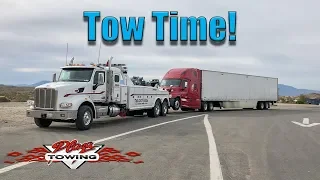 Tractor Trailer Tow! Quick Hook And Book Tow