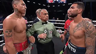 MARIO BARRIOS vs JOVANIE SANTIAGO Full fight Highlights