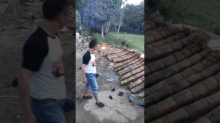 Meriam bambu keluru kerinci #shorts  #youtubeshorts  #viral