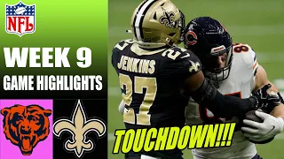 Chicago Bears vs New Orleans Saints Full Game (11/05/23) WEEK 9 | NFL Highlights 2023