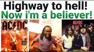 AC DC Highway to hell first time reaction-Live River plate