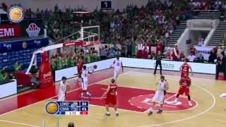 1/4 playoffs. Lokomotiv-Kuban - CSKA Game 3 Highlights