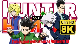 Hunter X Hunter (1999) Opening 1 (Remastered with Neural Network AI)