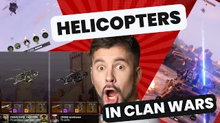 HELICOPTERS IN CLAN WARS ALREADY?! A MESSAGE TO CROSSOUT DEVS...