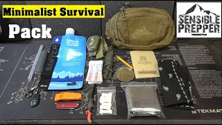 Minimalist Survival Waist Pack