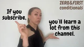 Zero&First Conditionals./Умовні речення 0-го та 1-го типів.