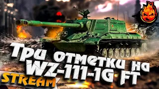 Три отметки на WZ-111-1G FT с Боновым Нагнетателем