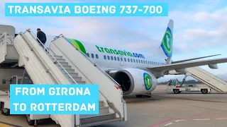 Trip Report | Transavia Boeing 737-700 | Girona (GRO) - Rotterdam (RTM)