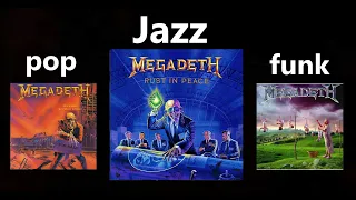 Megadeth albums but AI converts them to MUSIC