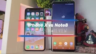 iPhone X vs Samsung Galaxy Note 8 Comparison + Review