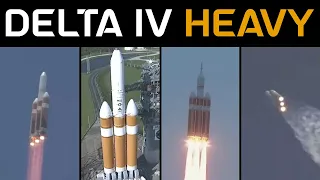 Rocket Launch Compilation - Delta IV Heavy (2004 - 2016)