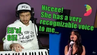 Vocal coach Yazik REACTS to Camila Cabello - Consequences 2018 American Music Awards