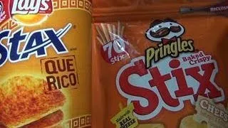 Lay's Stax Que Rico Adobadas vs. Pringles Baked Crispy Stix