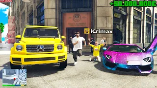 Ich ÜBERFALLE eine BANK mit iCrimax in GTA 5 RP!