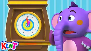 Hickory Dickory Dock + More Kids Songs By Kent The Elephant