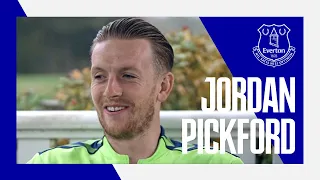 JORDAN PICKFORD: MY FIRSTS | England and Everton No.1 talks debuts, fatherhood and food!