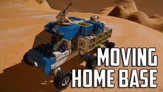 Space Engineers - Escape From Mars EP02 "Moving Home Base"