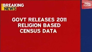 Govt Releases 2011 Religion Based Census Data