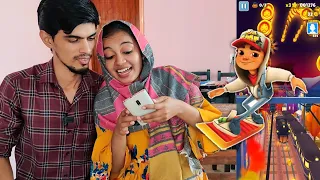 SUBWAY SURFERS CHALLENGE with PAMI..😜 | CYBERTAMIZHA