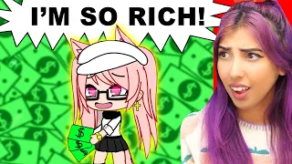 The Nerd Billionaire (Gacha Life Mini Movie Reaction)