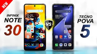 Infinix Note 30 vs Tecno Pova 5 | FULL SPECS COMPARISON