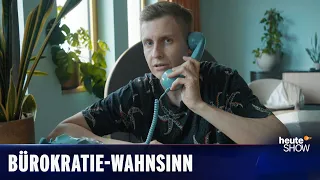 Lange Wartezeiten, mieser Service: Till Reiners über Bürokratie, Teil 1 | heute-show