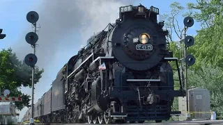 NKP 765 at 70+ mph Deerfield IL!!