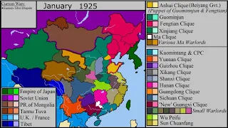 Chinese Revolutions, Walord Era & Civil War(1911-1937): Every 10 Days