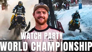 FINALS!  2024 World Championship Snowmobile Hill Climb! - Jackson Wyoming!