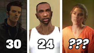 Protagonist's Age in GTA Games (GTA 6 INCLUDED)