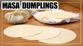 🥟 Easy DUMPLING WRAPPERS Recipe | how to make DUMPLING DOUGH (GYOZA)